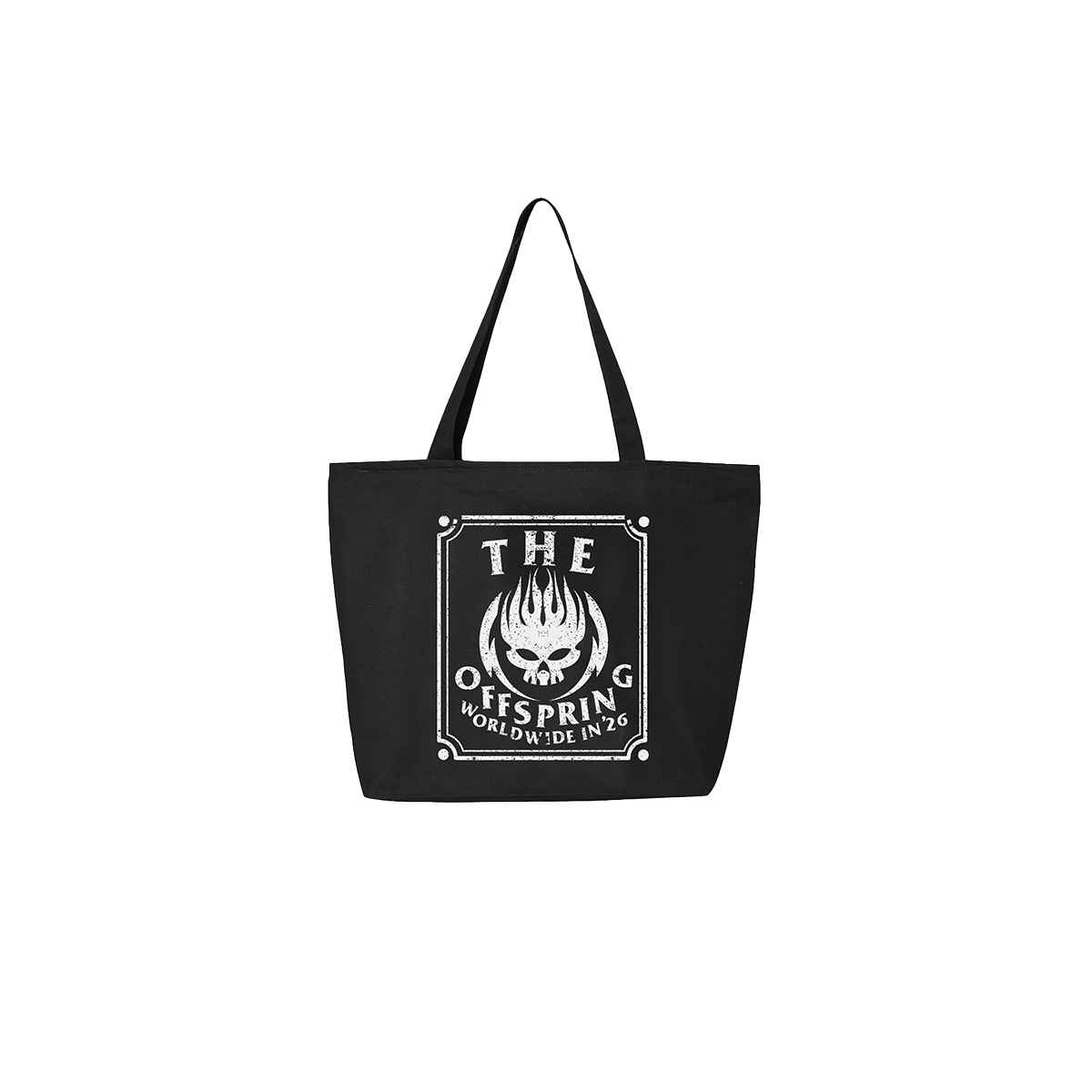 2026 Flaming Skull Tour Tote