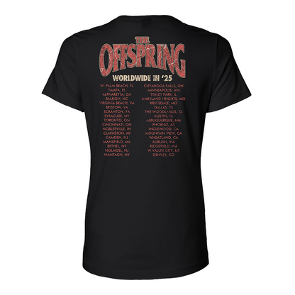 Rose Skull 2025 Ladies Tour Tee