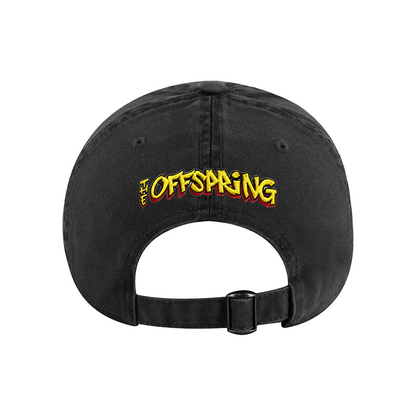 Flaming Skull Logo Dad Hat