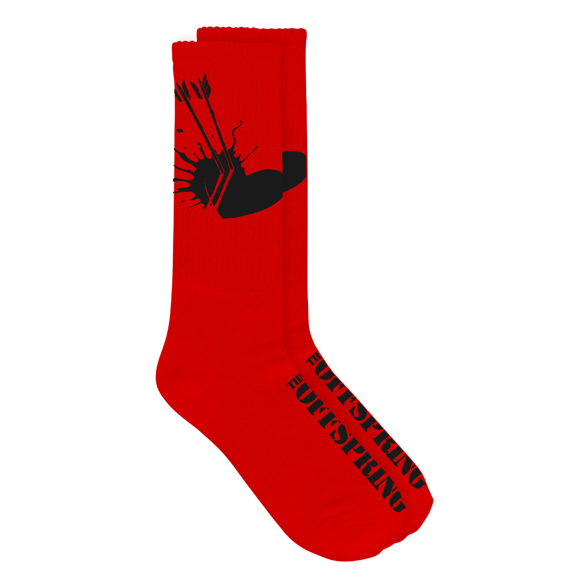 Rise and Fall Socks Red