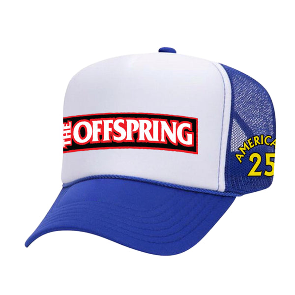 The Offspring 公式キャップ Americana 25th Anniversary Trucker Hat – The Offspring