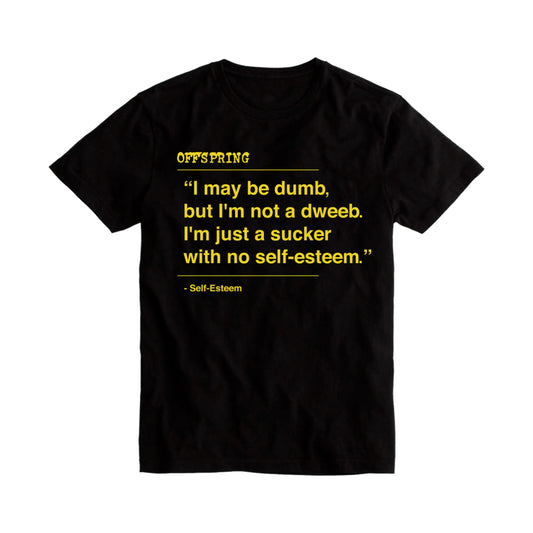 Self Esteem Lyric Tee